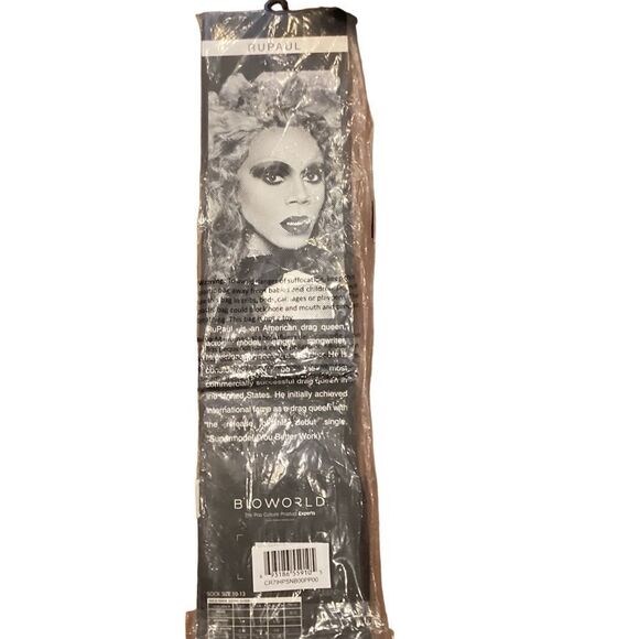 New Character Collection Rupaul 360 Men's Crew Socks 1 Pair American Drag Queen - Picture 6 of 9